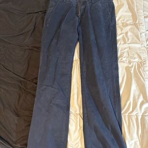 Men’s Banana Republic navy blue khaki pants